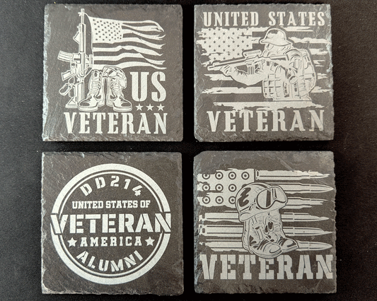 Slate Coasters (Set of 4)